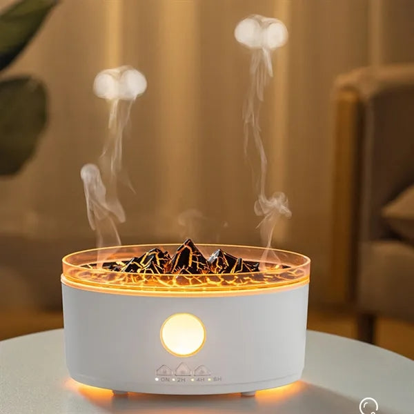 Colourful Volcanic Double Flame Jellyfish Aroma Humidifier