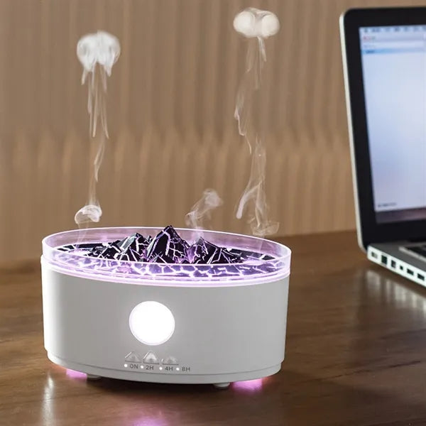 Colourful Volcanic Double Flame Jellyfish Aroma Humidifier