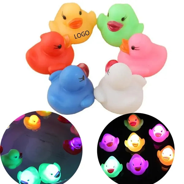 Swim Rubber Ducks Luminescent Toys