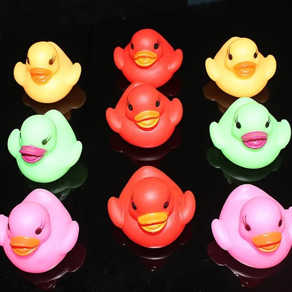 Swim Rubber Ducks Luminescent Toys