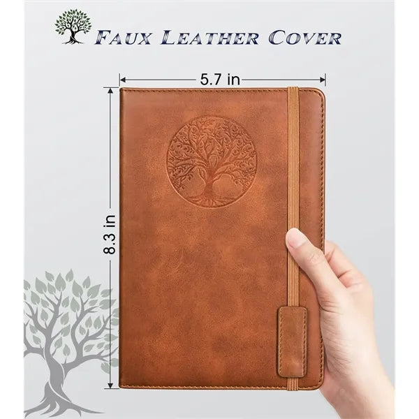 A5 Hardcover Leather Notebook