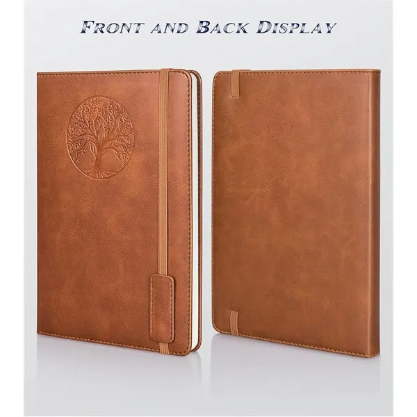 A5 Hardcover Leather Notebook