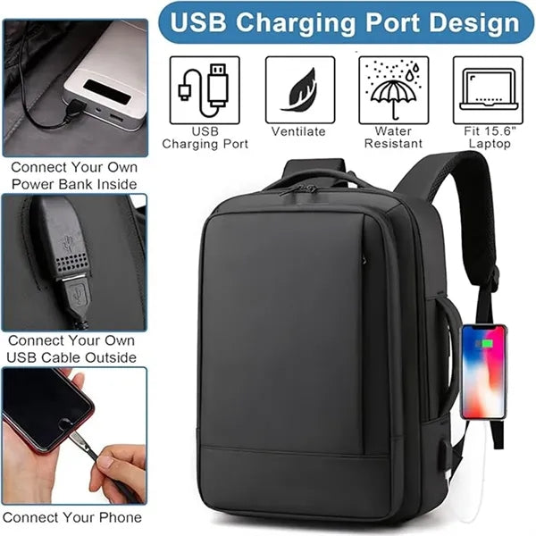 15.6 inch Expandable Business Laptop Backpacks For Travel
