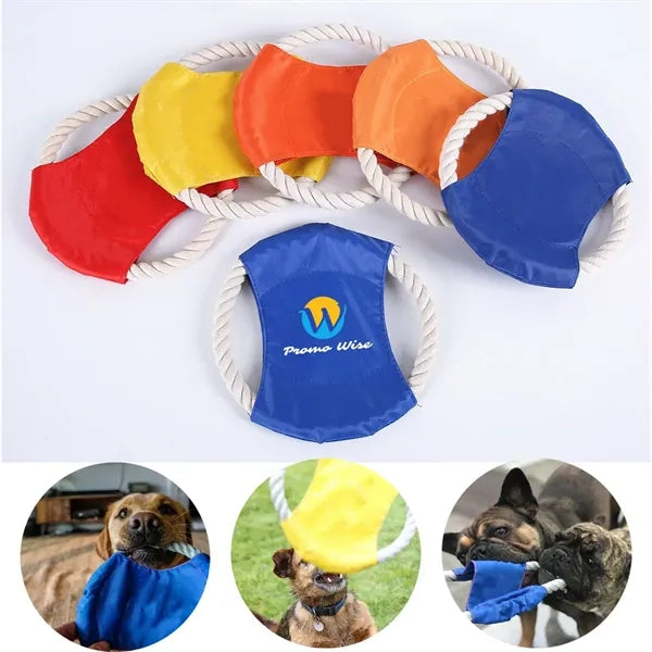 Pet Toy Cotton Rope Flying disc