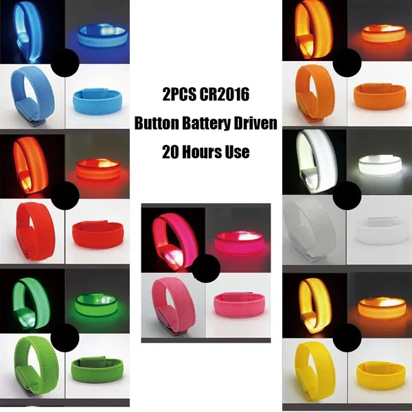LED flashing light bracelet for event party concerts