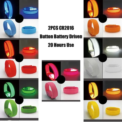 LED flashing light bracelet for event party concerts