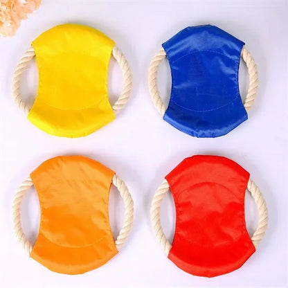 Pet Toy Cotton Rope Flying disc