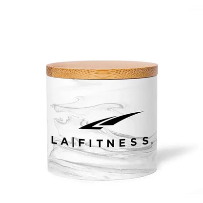 ZenGlow Soy Candle in Plaster Jar