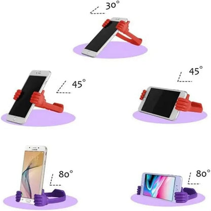 Thumbs up Cell Phone Tablet Stands Flexible Mount Holder