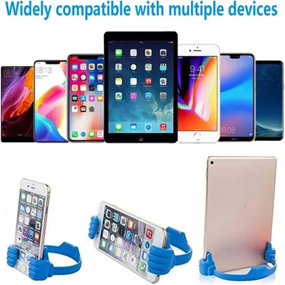 Thumbs up Cell Phone Tablet Stands Flexible Mount Holder