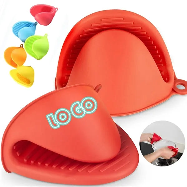 Heat Resistant Silicone Cooking Oven Mitts Gloves