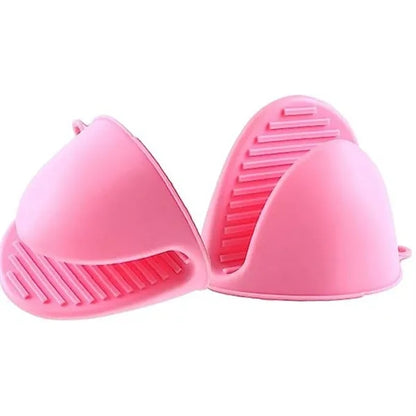Heat Resistant Silicone Cooking Oven Mitts Gloves