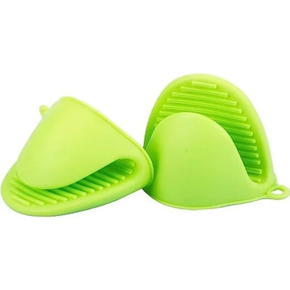 Heat Resistant Silicone Cooking Oven Mitts Gloves
