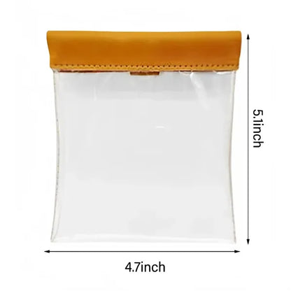 Transparent Sports Golf Tee Divot Ball Marker Pouch