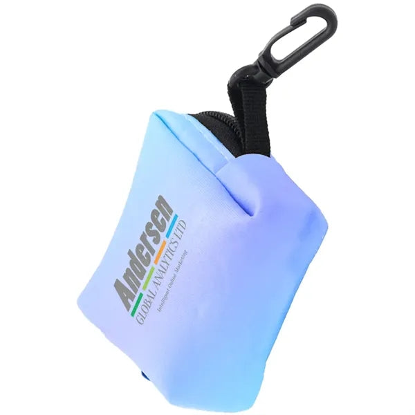 Pet Poop Waste Bag Dispenser with Metal Carabiner