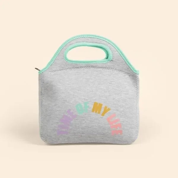 GRAN KLUTCH - HEATHERED JERSEY KNIT NEOPRENE LUNCH BAG