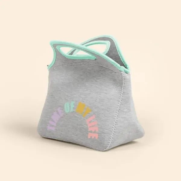 GRAN KLUTCH - HEATHERED JERSEY KNIT NEOPRENE LUNCH BAG