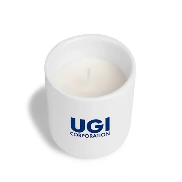 AromaHaven Ceramic Soy Candle