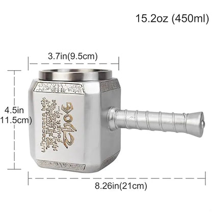 Nordic Style Thor Hammer Mug
