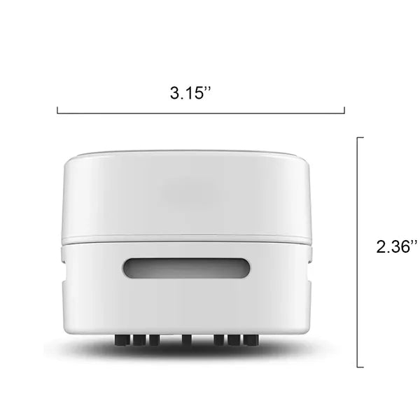 Mini Desktop Vacuum Cleaner With Wireless Charging