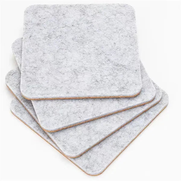 Customizable Cork Coasters Square