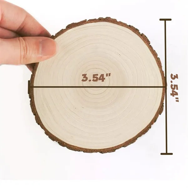 Customizable Round Tree Coasters