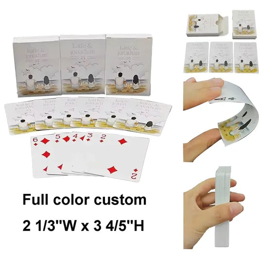 Playing Cards Deck Poker Games Full Color Custom