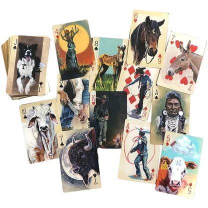 Playing Cards Deck Poker Games Full Color Custom