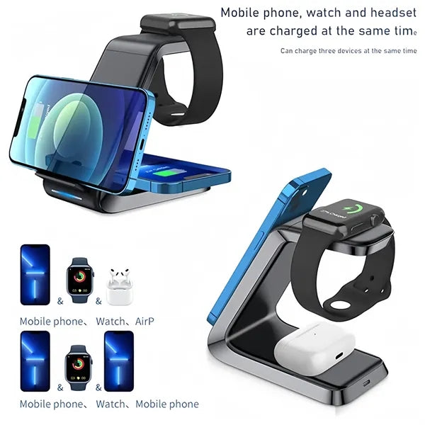 Wireless Charger Stand Fast Charging Dock Location