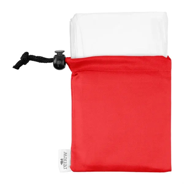 PE Poncho With rPET Pouch