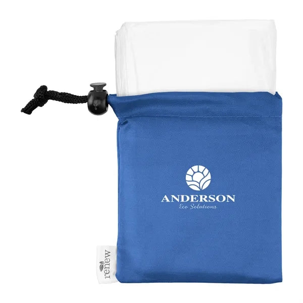 PE Poncho With rPET Pouch