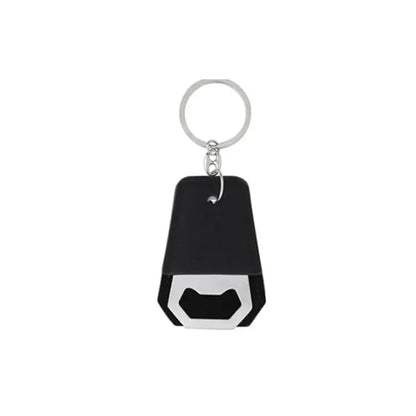 Bottle Opener With Key Chain Leather