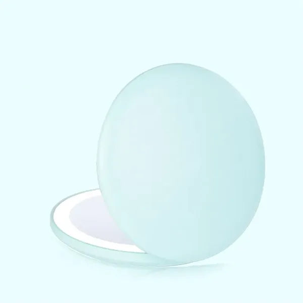 LED rechargeable light round mirror Compact