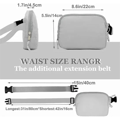 Waterproof Cross Body Bag Fanny Pack Sports Waist