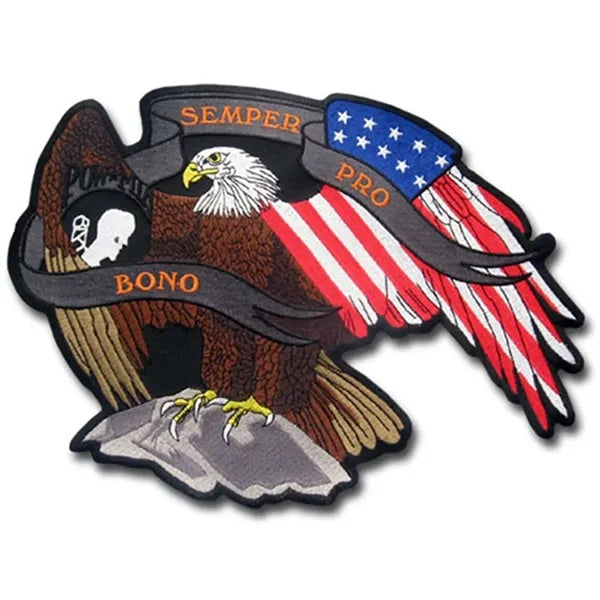 4 inches 100% Embroidered Patches - Iron on