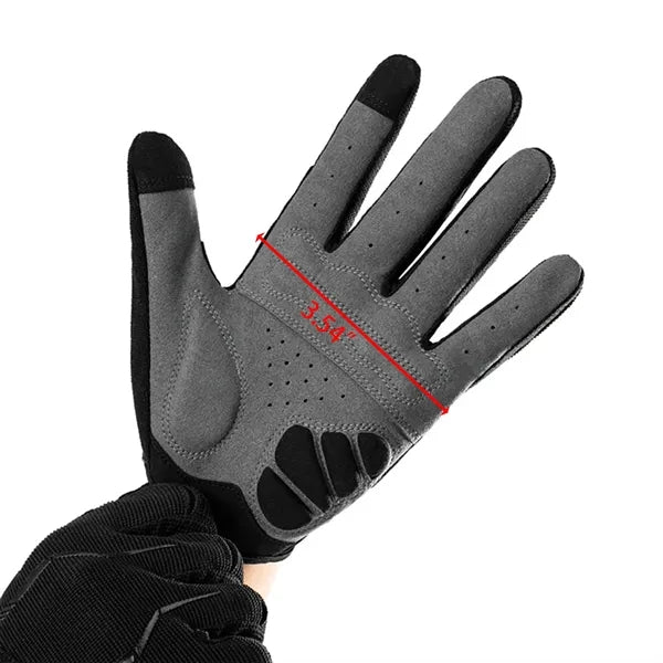 Outdoor Microfiber Abrasion Resistant Bicycle Riding Gloves