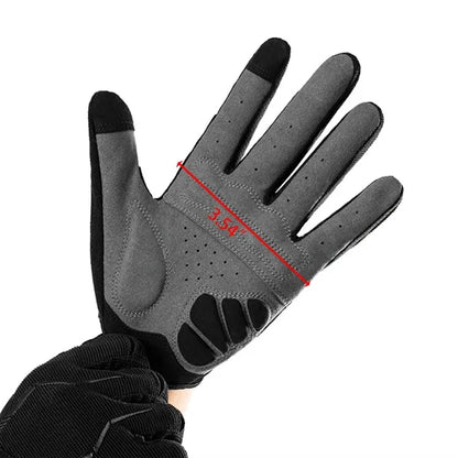 Outdoor Microfiber Abrasion Resistant Bicycle Riding Gloves