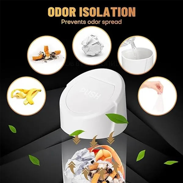 Car Trash Can Bin with Lid
