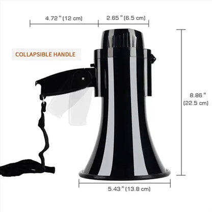 25 Watt Power Portable Megaphone Bullhorn