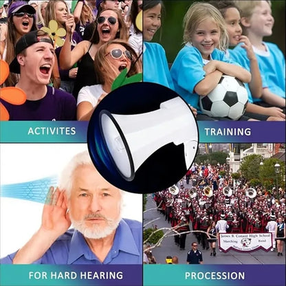 25 Watt Power Portable Megaphone Bullhorn