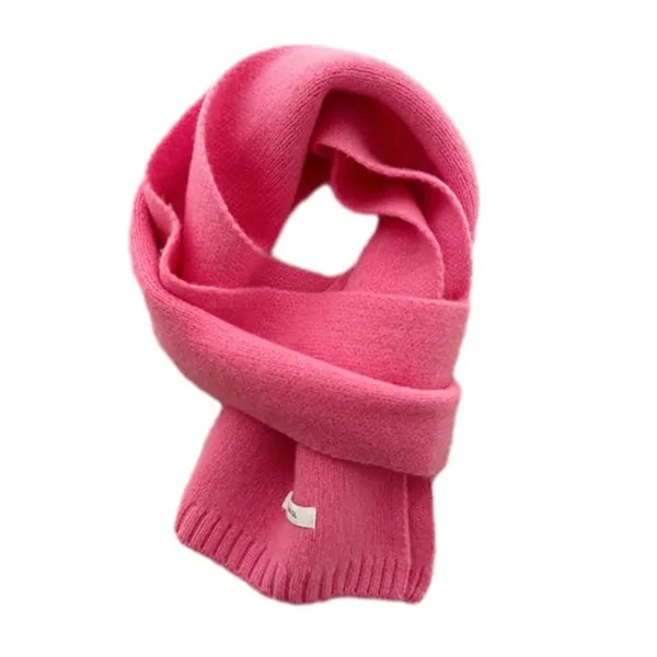 Unisex 100% Wool Scarf Warm Neck Collar