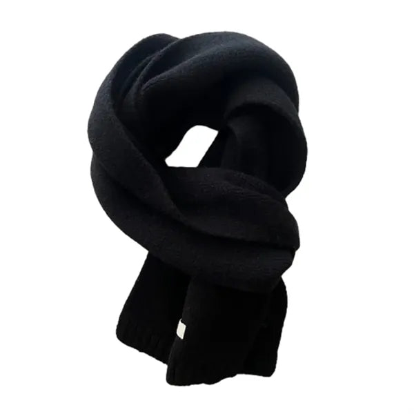 Unisex 100% Wool Scarf Warm Neck Collar
