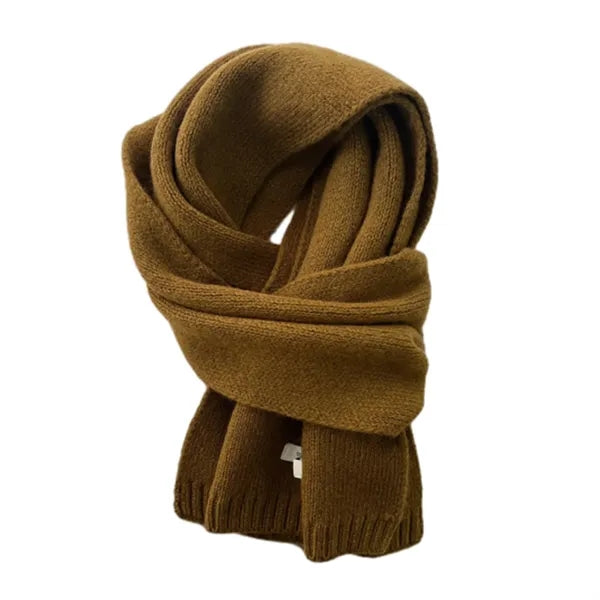 Unisex 100% Wool Scarf Warm Neck Collar