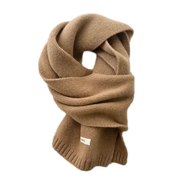 Unisex 100% Wool Scarf Warm Neck Collar