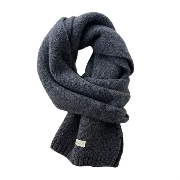 Unisex 100% Wool Scarf Warm Neck Collar