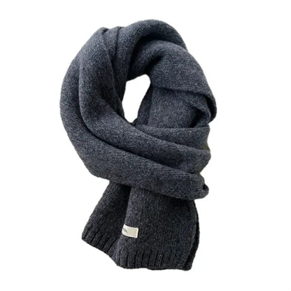 Unisex 100% Wool Scarf Warm Neck Collar
