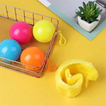 Portable Rain Disposable Raincoats With Hood Ball