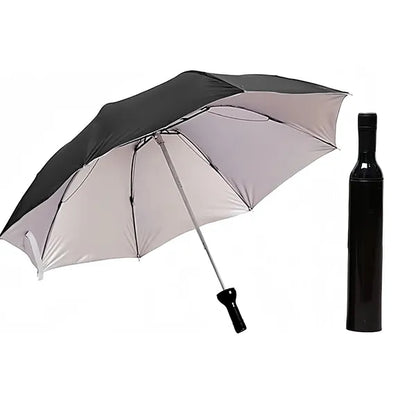 All Weather Wine Bottle Shaped Umbrella