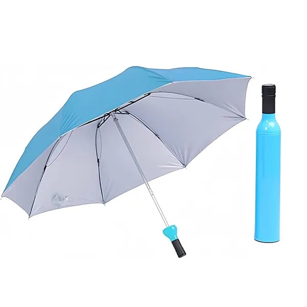All Weather Wine Bottle Shaped Umbrella