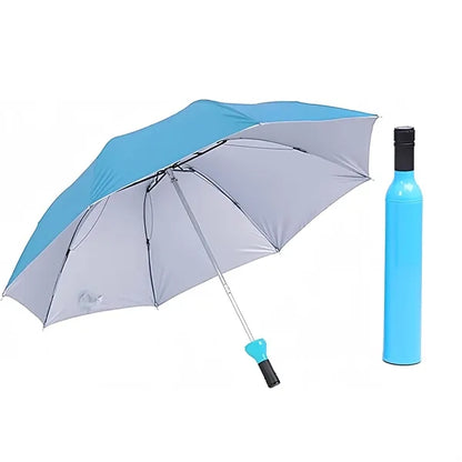 All Weather Wine Bottle Shaped Umbrella